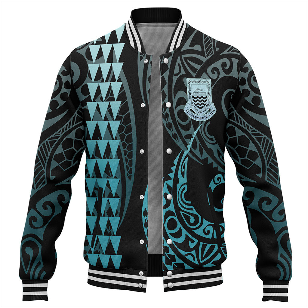Tuvalu Baseball Jacket Kakau Style Ver.1