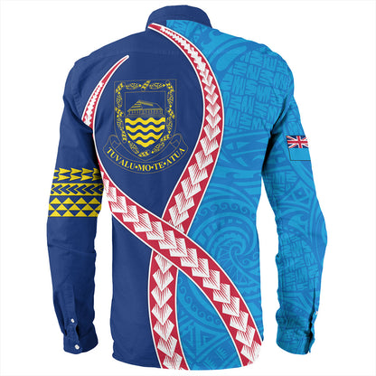 Tuvalu Long Sleeve Shirt Tribal Polynesian In My Heart