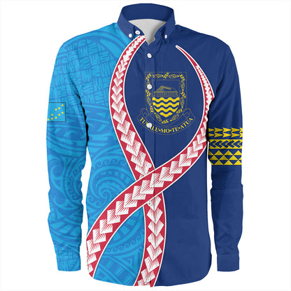 Tuvalu Long Sleeve Shirt Tribal Polynesian In My Heart