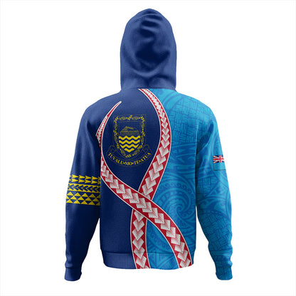 Tuvalu Hoodie Tribal Polynesian In My Heart