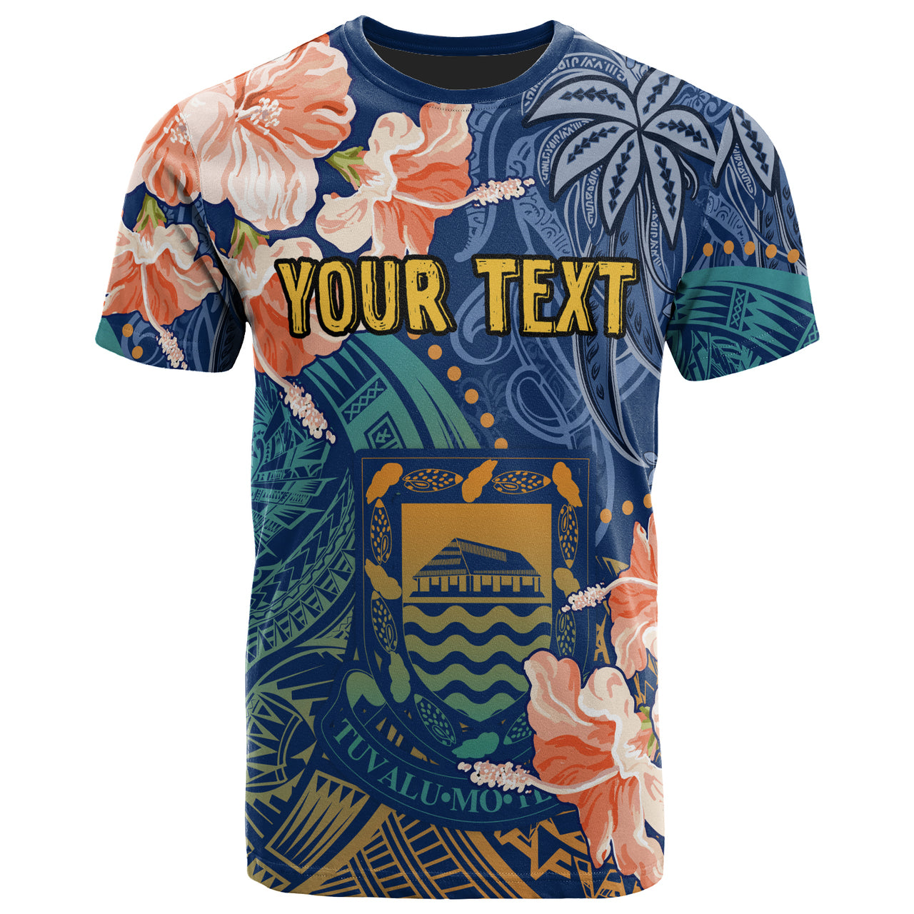 Tuvalu Polynesian T-shirt - Custom Polynesian Vibes