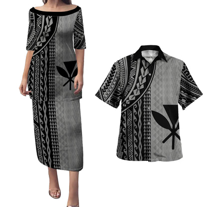 Hawaii Combo Puletasi And Shirt Kanaka Maoli Polynesian Tattoo