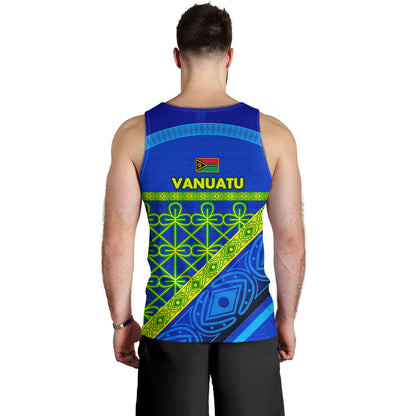 Vanuatu Tank Top Coat Of Arms Mutis En Atan Vanuatu Cultural