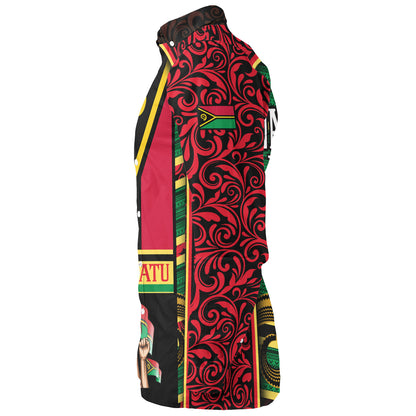 Vanuatu Long Sleeve Shirt Happy Independence Day Vanuatu Design