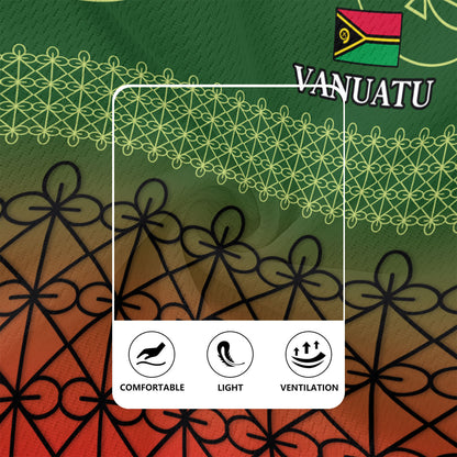 Vanuatu Rugby Jersey Custom Seal Flag Color Mutis En Atan Design