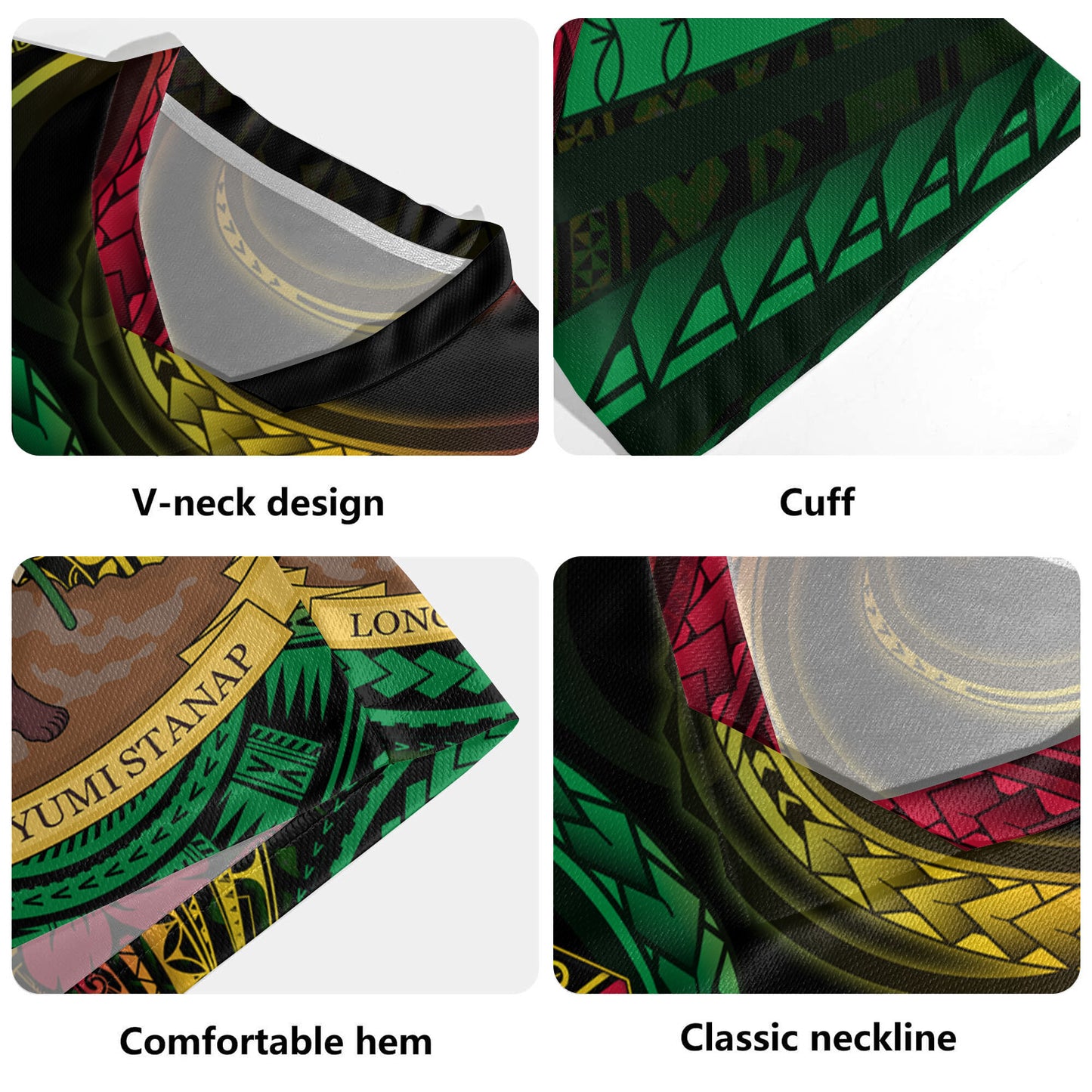 Vanuatu Rugby Jersey Custom Special Style
