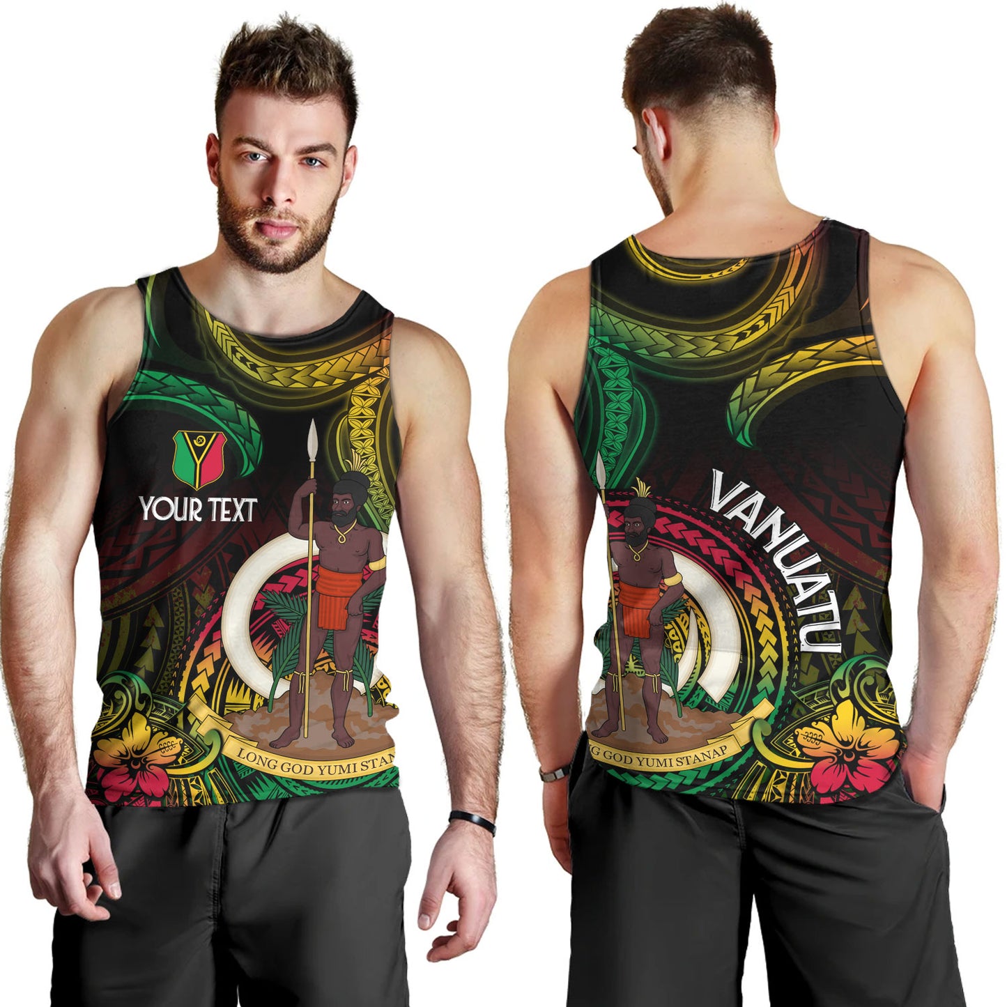 Vanuatu Tank Top Custom Special Style