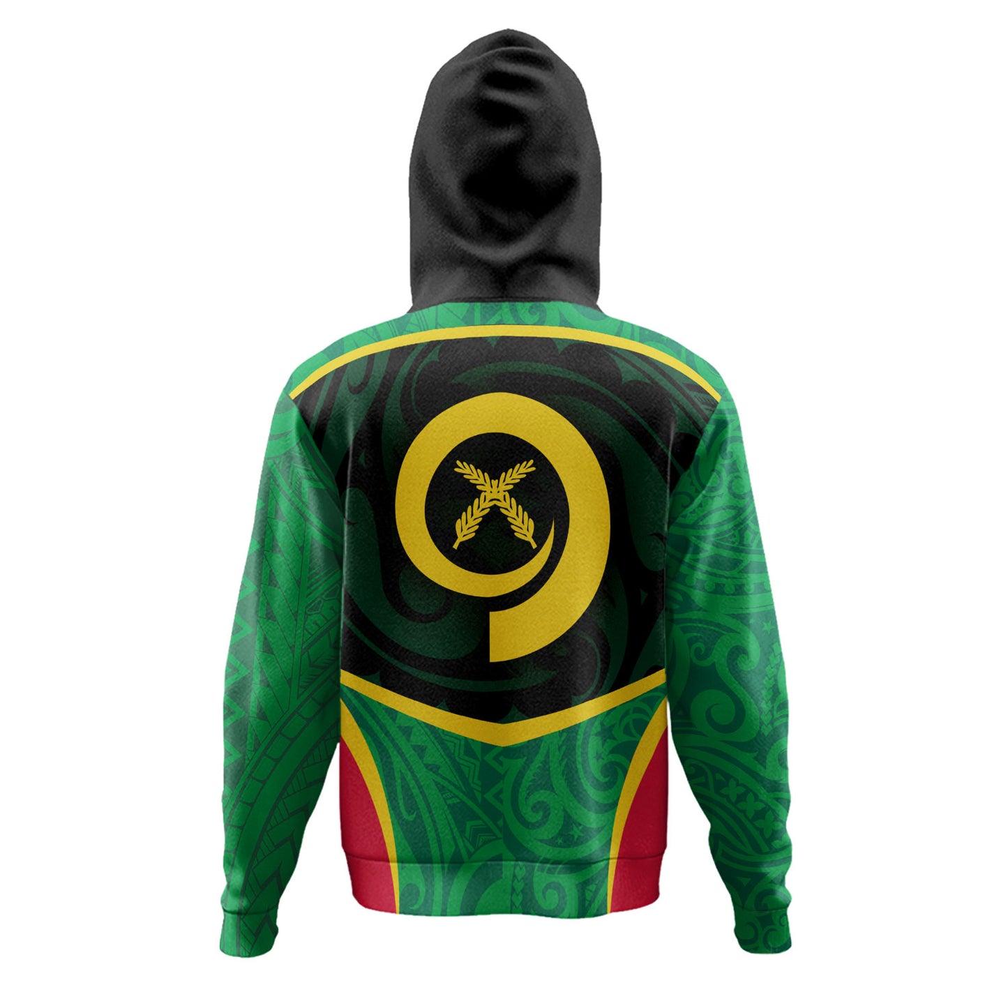 Vanuatu Hoodie Seal Tribal Patterns