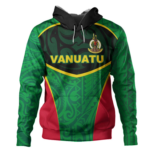 Vanuatu Hoodie Seal Tribal Patterns