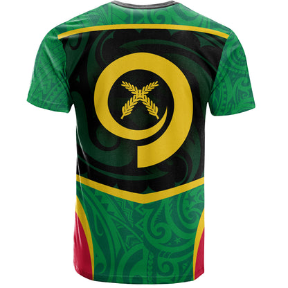 Vanuatu T-Shirt Seal Tribal Patterns
