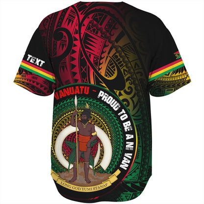Vanuatu Baseball Shirt Custom Vanuatu Proud To Be A Ni Van Design