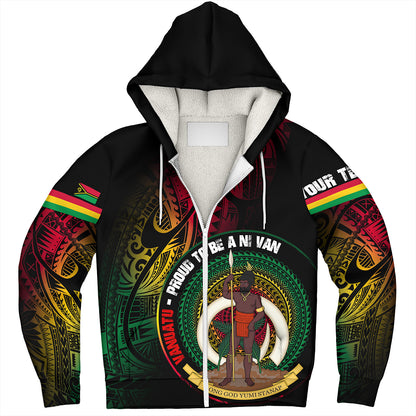 Vanuatu Sherpa Hoodie Custom Vanuatu Proud To Be A Ni Van Design