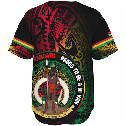 Vanuatu Baseball Shirt Custom Vanuatu Proud To Be A Ni Van Design