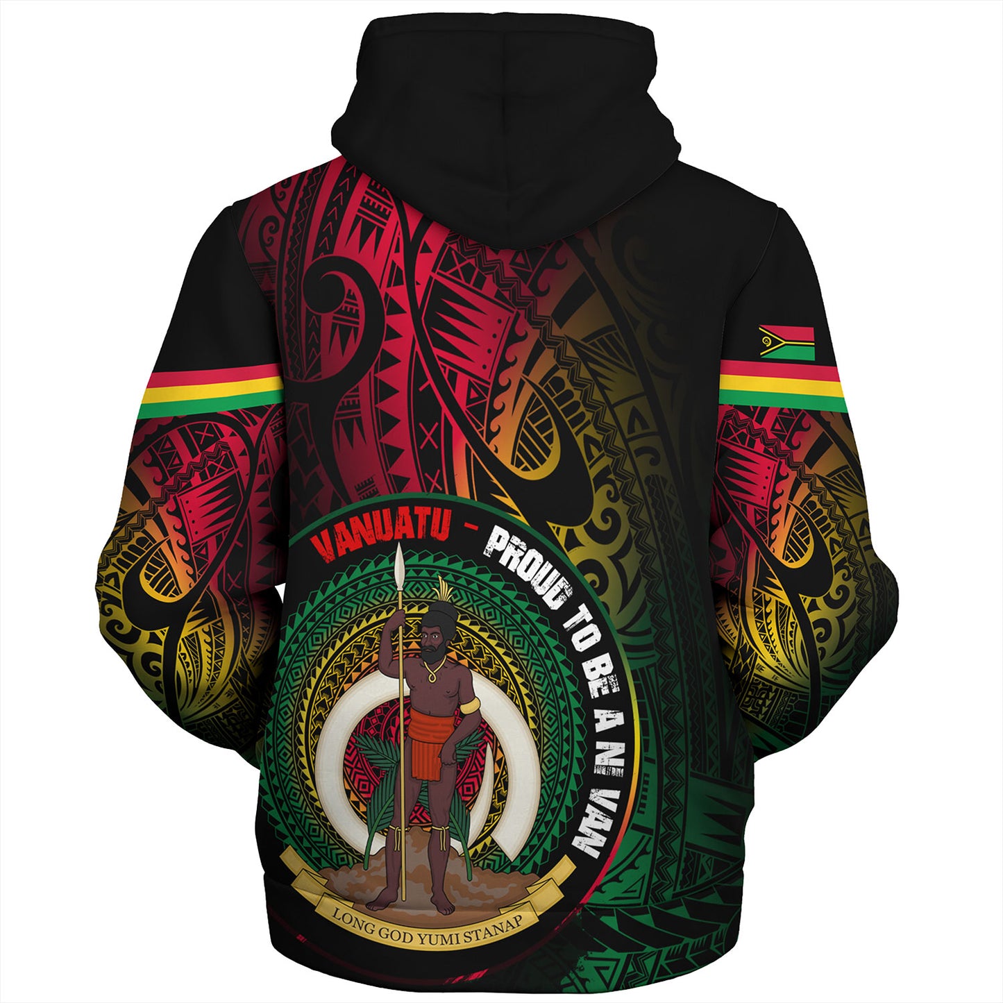 Vanuatu Sherpa Hoodie Custom Vanuatu Proud To Be A Ni Van Design