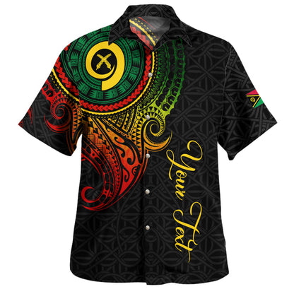 Fiji Hawaiian Shirt - Custom Fijian Pride Masi Patterns