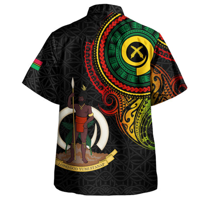 Fiji Hawaiian Shirt - Custom Fijian Pride Masi Patterns