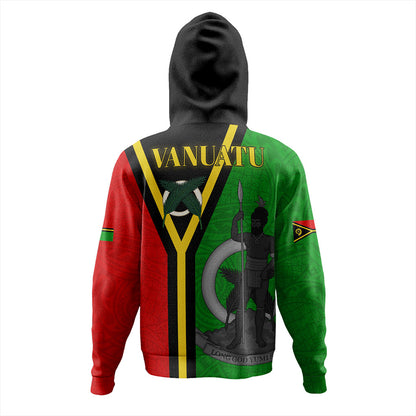 Vanuatu Hoodie Melanesia Flag Design