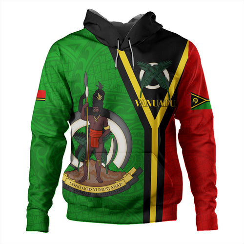 Vanuatu Hoodie Melanesia Flag Design