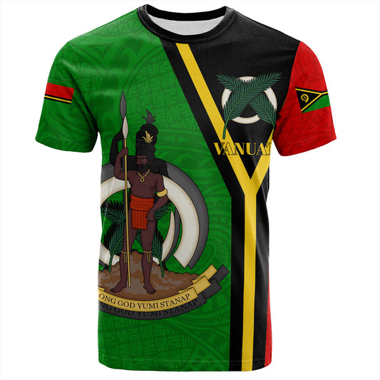Vanuatu T-Shirt Melanesia Flag Design