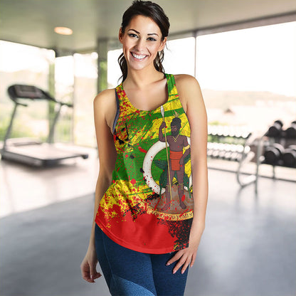 Vanuatu Women Tank Tribal Grunge Style