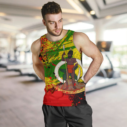 Vanuatu Tank Top Tribal Grunge Style