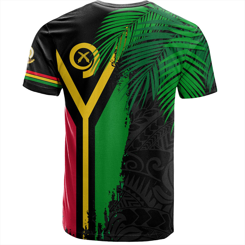 Vanuatu T-Shirt Special Fabric Leaves