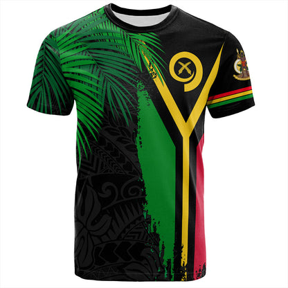 Vanuatu T-Shirt Special Fabric Leaves