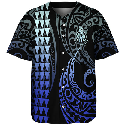 Vanuatu Baseball Shirt Kakau Style