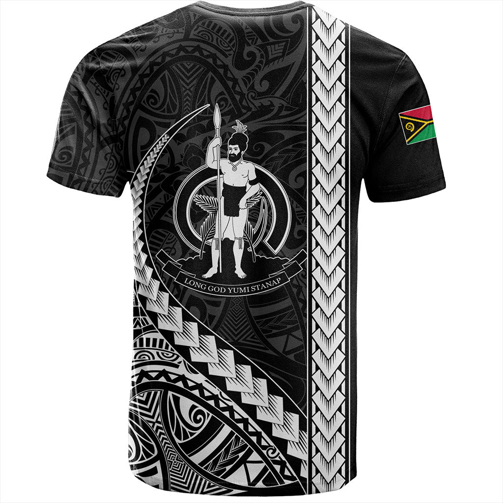 Vanuatu T-Shirt Tribal Melanesian Coat Of Arms