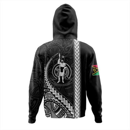 Vanuatu Hoodie Tribal Melanesian Coat Of Arms