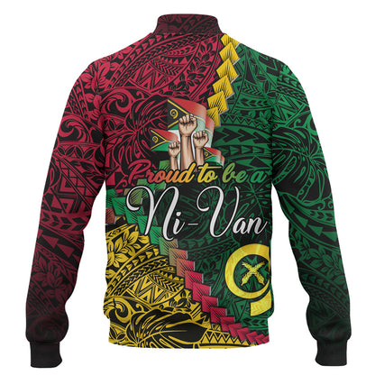 Vanuatu Baseball Jacket Proud To Be A Ni-van