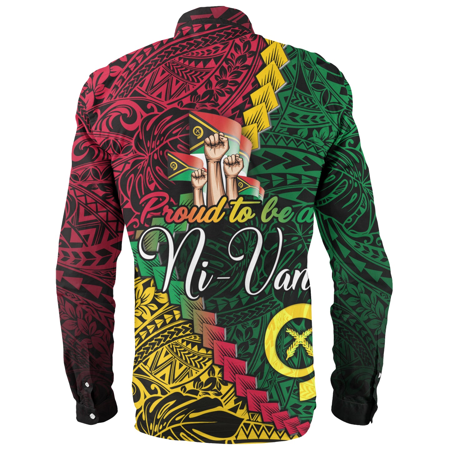 Vanuatu Long Sleeve Shirt Proud To Be A Ni-van