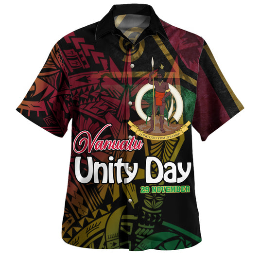 Vanuatu Hawaiian Shirt Vanuatu Unity Day