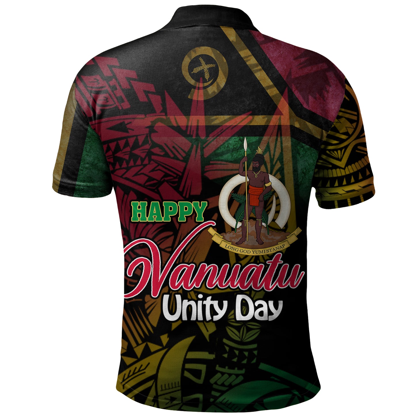 Vanuatu Polo Shirt Vanuatu Unity Day