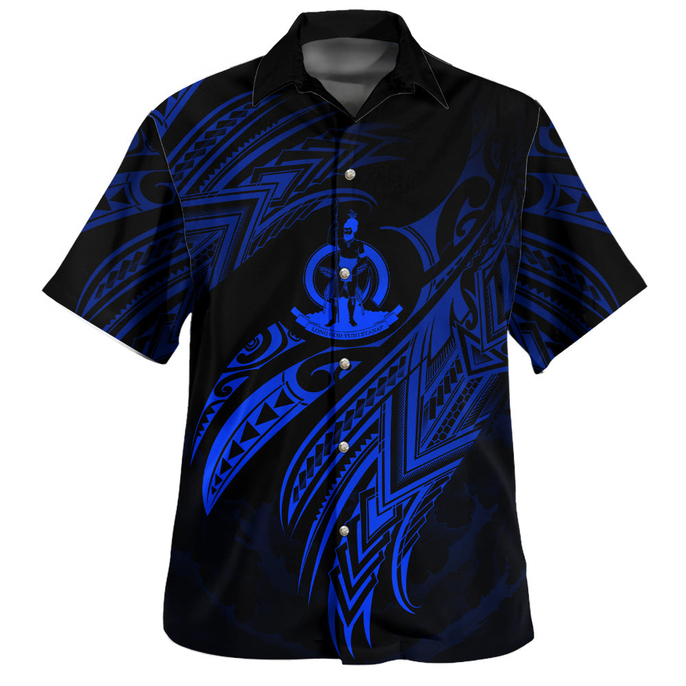 Vanuatu Custom Personalised Hawaiian Shirt Legend Color Version