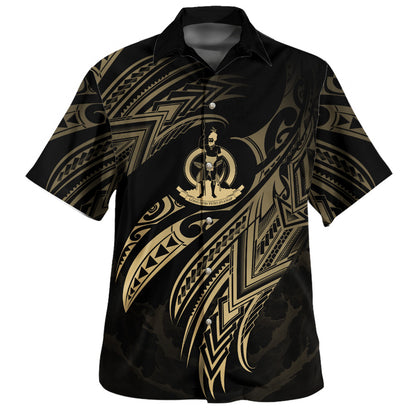 Vanuatu Custom Personalised Hawaiian Shirt Legend Color Version