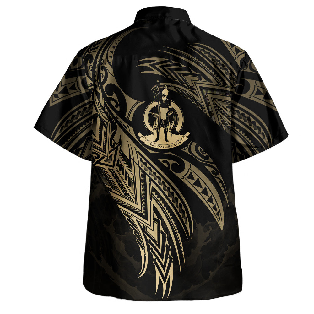 Vanuatu Custom Personalised Hawaiian Shirt Legend Color Version