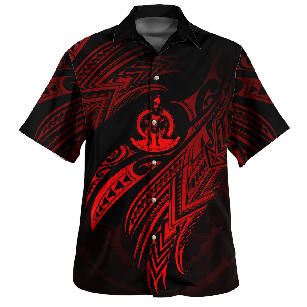 Vanuatu Custom Personalised Hawaiian Shirt Legend Color Version