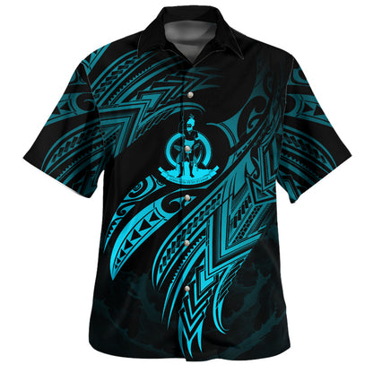 Vanuatu Custom Personalised Hawaiian Shirt Legend Color Version