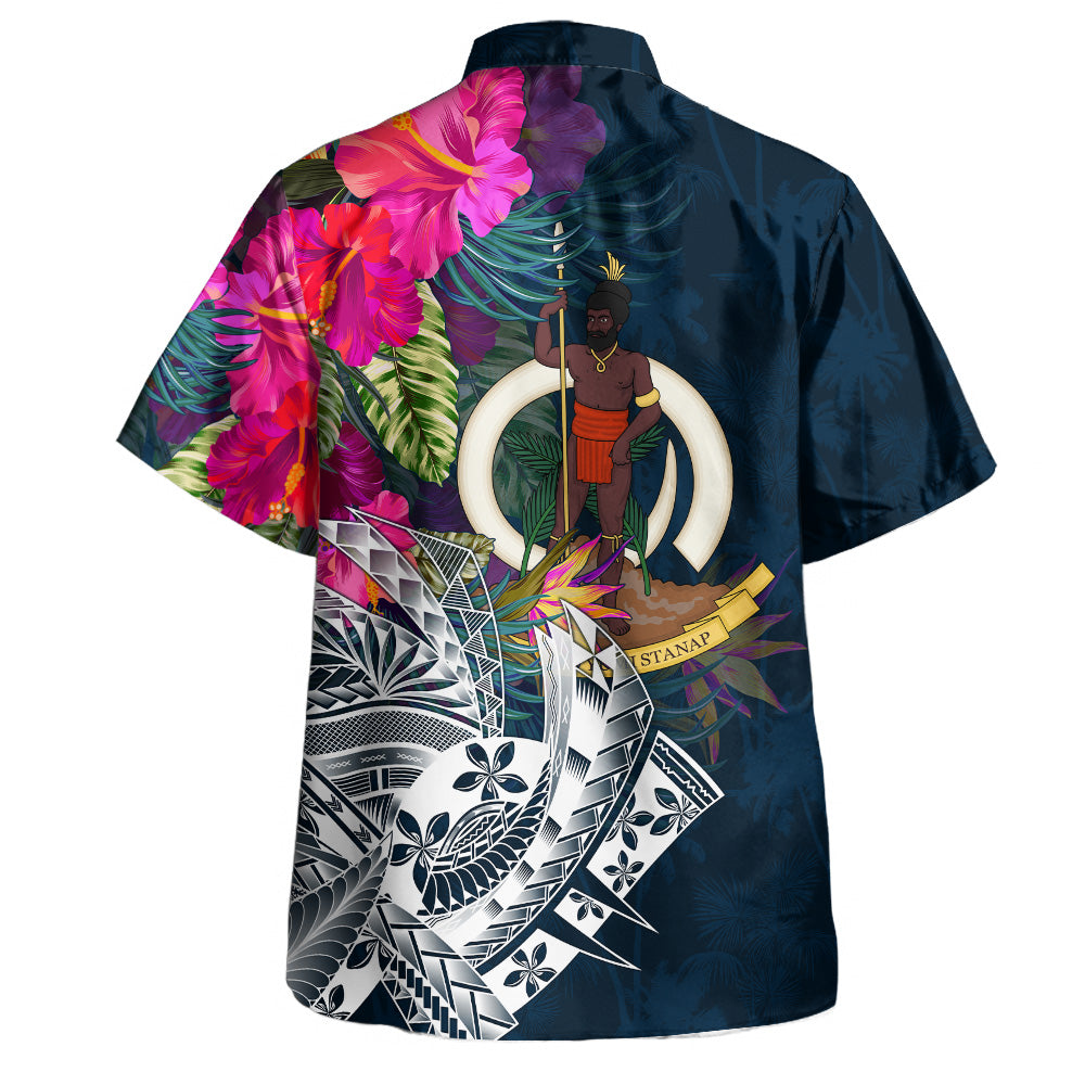 Fiji Hawaiian Shirt Custom Personalised Polynesian Summer Vibes