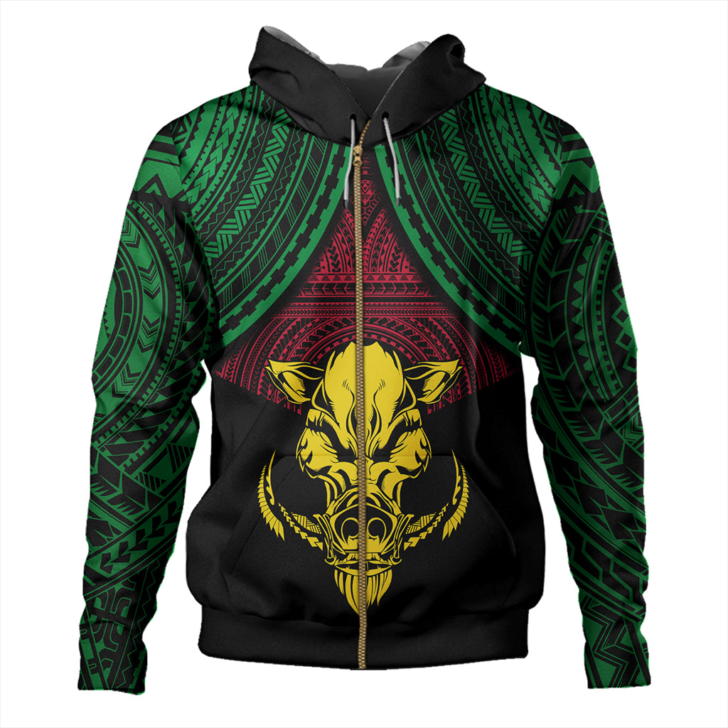 Vanuatu Hoodie Coat Of Arms Tribal