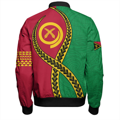 Vanuatu Bomber Jacket Tribal Polynesian In My Heart