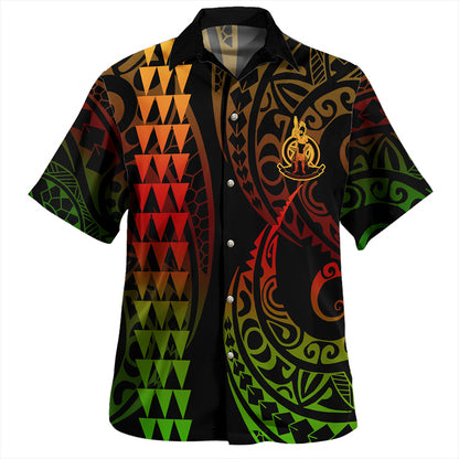 Vanuatu Combo Dress And Shirt Coat Of Arms Kakau Style Reggae