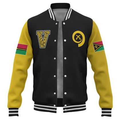 Vanuatu Baseball Jacket Letters Style Ver.1
