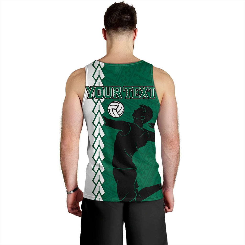 Hawaii Tank Top Custom Men Volleyball Polynesia Tattoo