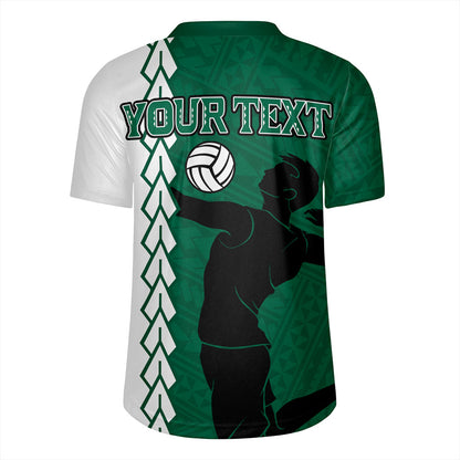 Hawaii Rugby Jersey Custom Men Volleyball Polynesia Tattoo