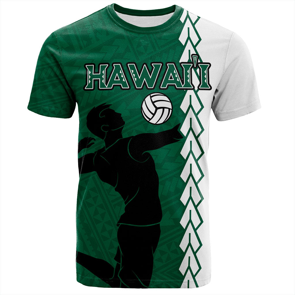 Hawaii T-Shirt Custom Men Volleyball Polynesia Tattoo