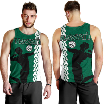 Hawaii Tank Top Custom Men Volleyball Polynesia Tattoo