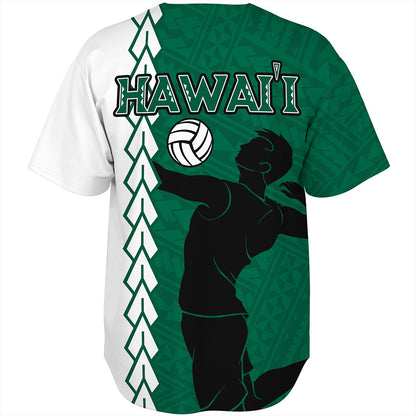 Hawaii Baseball Shirt Custom Men Volleyball Polynesia Tattoo