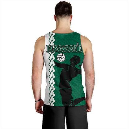 Hawaii Tank Top Custom Men Volleyball Polynesia Tattoo